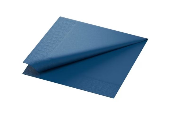 Serviette Dinner Blau