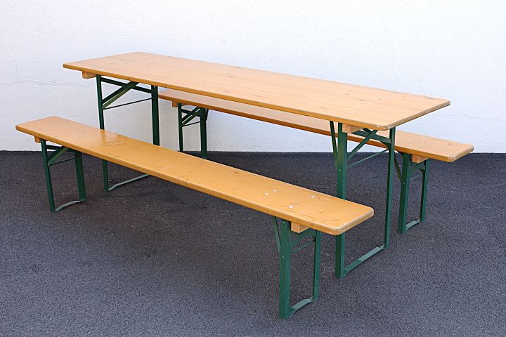 Garnitur Klappmöbel 2,2 m 80 cm breit