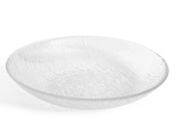 Teller tief 22 cm, Glas